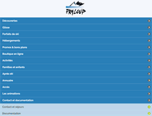 Tablet Screenshot of praloup.com